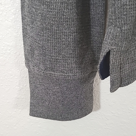 *NWT* U.S. POLO ASSN. Men's Gray Long Sleeve Shirt w/Blue Logo, size Small - Picture 3 of 8